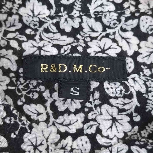 オールドマンズテーラー R&D.M.Co-/OLDMAN’S TAILOR コットン 花柄 バンドカラーシャツ レディース JPN:S