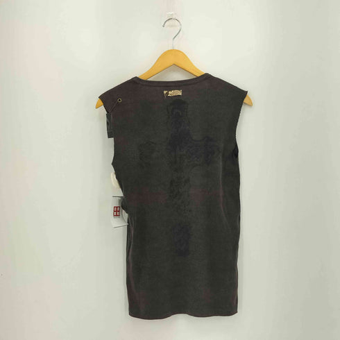 IF SIX WAS NINE CROSS MESSAGED TEE ノースリーブTシャツ Y2K メンズ import:M