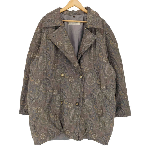MARELLADUE イタリア製 ペイズリー柄 中綿コート import メンズ import:XL