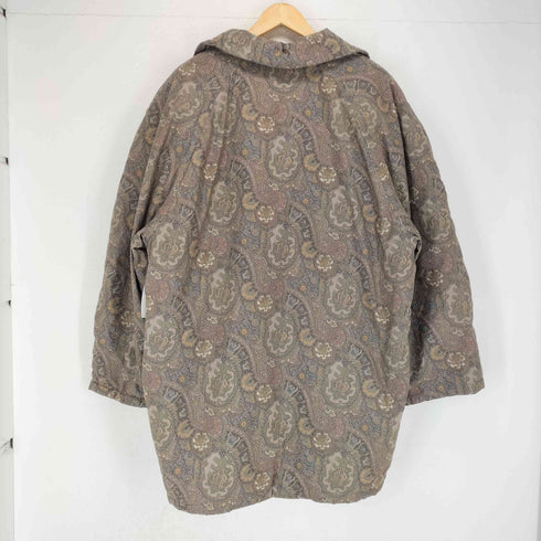 MARELLADUE イタリア製 ペイズリー柄 中綿コート import メンズ import:XL