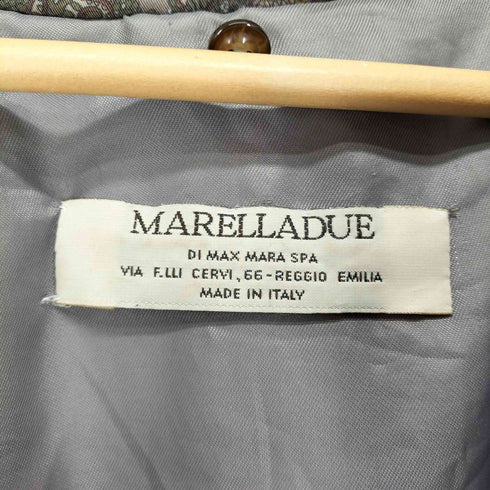 MARELLADUE イタリア製 ペイズリー柄 中綿コート import メンズ import:XL