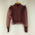 ザラ ZARA Organza Top レディース import:L