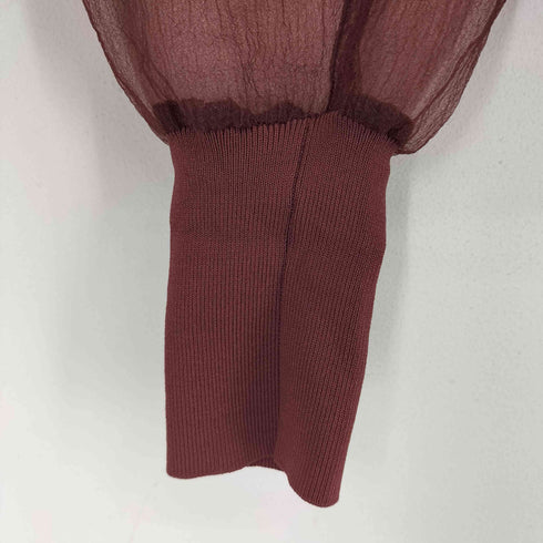 ザラ ZARA Organza Top レディース import:L