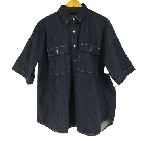 ジーナシス JEANASIS デニム S/S シャツ レディース FREE