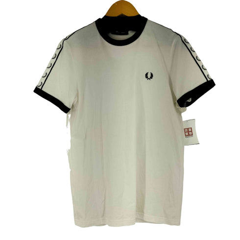 フレッドペリー FRED PERRY リンガーTシャツ レディース S
