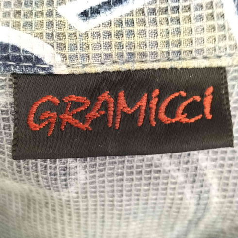 グラミチ GRAMICCI 90S ハイビスカス 花柄 半袖シャツ ボックスシルエット メンズ