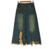 ジーナシス JEANASIS クラッシュデニムロングスカート レディース JPN:S