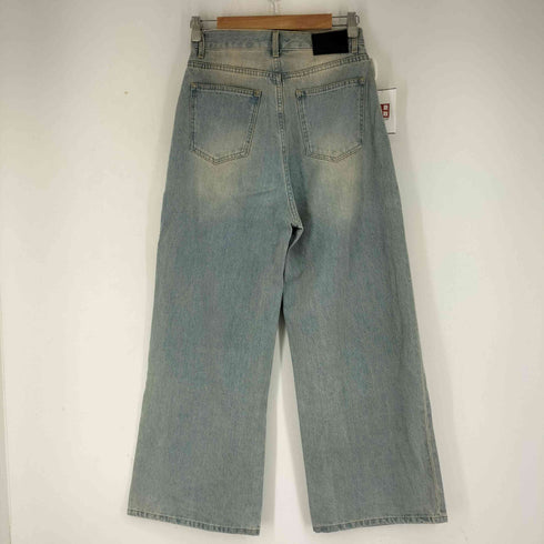 ジーナシス JEANASIS タックデニムワイドパンツ レディース JPN:S