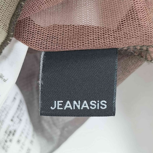 ジーナシス JEANASIS シアー L/S カットソー レディース FREE
