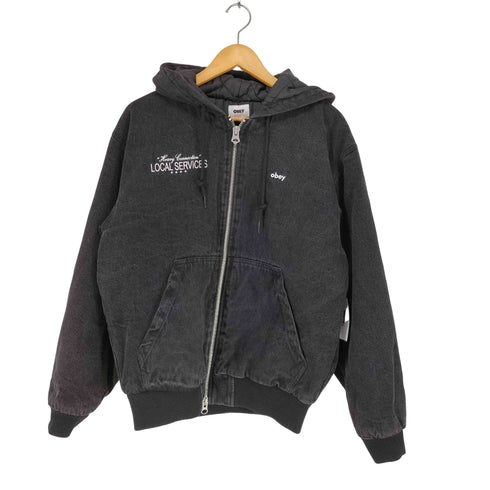 オベイ OBEY 24SS LOCAL SERVICE ZIP UP HOOD メンズ import:S