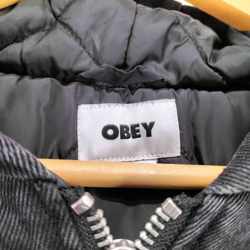 オベイ OBEY 24SS LOCAL SERVICE ZIP UP HOOD メンズ import:S