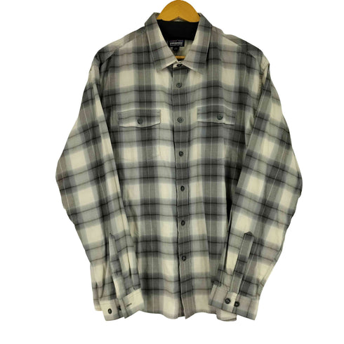 パタゴニア patagonia 15年製 ORGANIC COTTON L/S Buckshot Shirt メンズ JPN:L