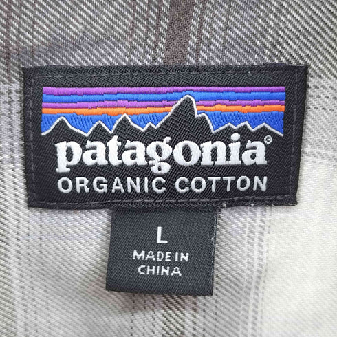パタゴニア patagonia 15年製 ORGANIC COTTON L/S Buckshot Shirt メンズ JPN:L