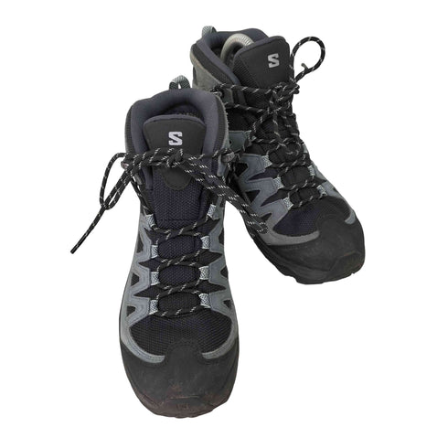 サロモン SALOMON X WARD LEATHER MID GTX レディース JPN:24.5