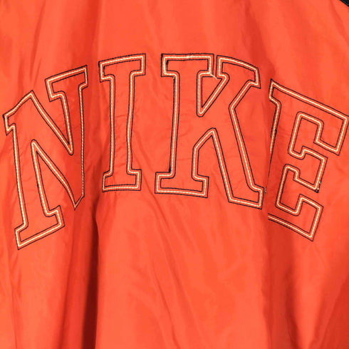 ナイキ NIKE 90S~00S 銀タグ バックロゴ マルチパターン ナイロンジャケット メンズ import:XXL