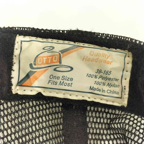 オット otto 90S-00S フロントプリントメッシュトラッカーキャップ メンズ
