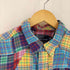 ポロバイラルフローレン Polo by RALPH LAUREN NEW CLASSIC WESTERN チェック パッチワーク ウエスタンシャツ メンズ LL
