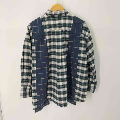 アーバンアウトフィッターズ BDG URBAN OUTFITTERS パッチワーク切替 チェックシャツ レディース XS