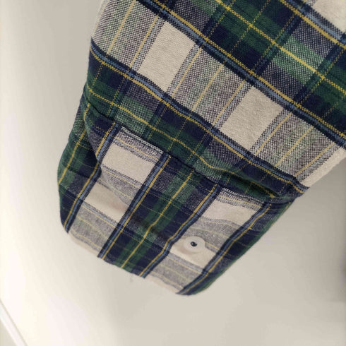 アーバンアウトフィッターズ BDG URBAN OUTFITTERS パッチワーク切替 チェックシャツ レディース XS