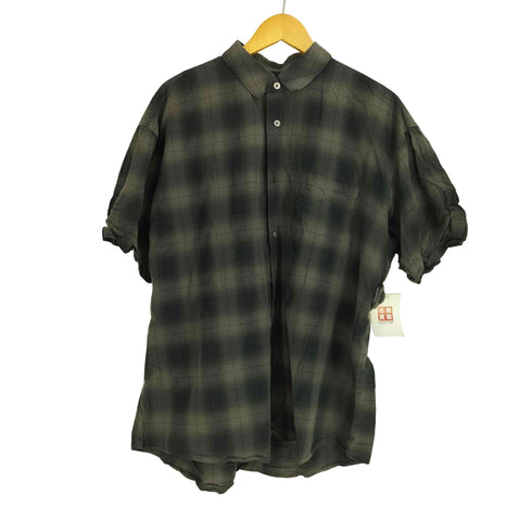 シュタイン stein OVERSIZED SS SHIRT・OMBRE CHECK メンズ