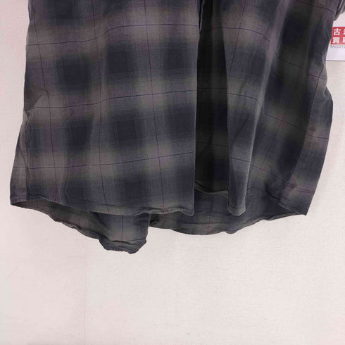 シュタイン stein OVERSIZED SS SHIRT・OMBRE CHECK メンズ