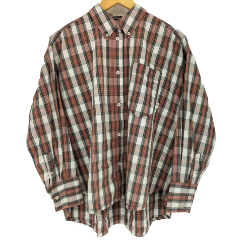アーバンアウトフィッターズ BDG URBAN OUTFITTERS ロングスリーブ ボタンダウン チェックシャツ レディース XS