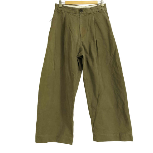 スタジオニコルソン STUDIO NICHOLSON PEACHED COTTON TWILL ARMY GREEN メンズ JPN:S