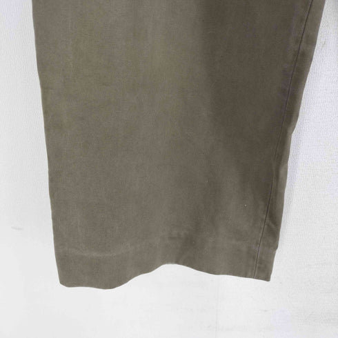 スタジオニコルソン STUDIO NICHOLSON PEACHED COTTON TWILL ARMY GREEN メンズ JPN:S