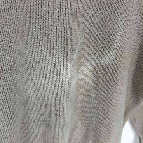 ポロバイラルフローレン Polo by RALPH LAUREN 90S ポニー無し リブ編み クルーネック コットンニット メンズ import:L