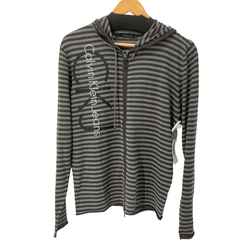 シーケーカルバンクライン ck Calvin Klein y2k border zip hoodie メンズ JPN:M