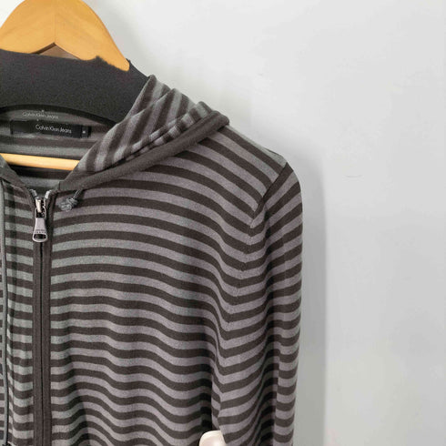 シーケーカルバンクライン ck Calvin Klein y2k border zip hoodie メンズ JPN:M