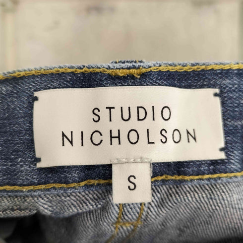 スタジオニコルソン STUDIO NICHOLSON LAND デニムパンツ メンズ import:S