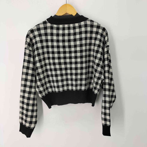マリークワント MARY QUANT デイジージャガードニット レディース FREE