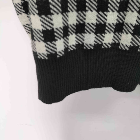 マリークワント MARY QUANT デイジージャガードニット レディース FREE
