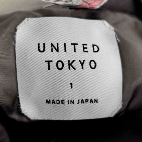 ユナイテッドトウキョウ UNITED TOKYO super140'sVネックコート レディース 1