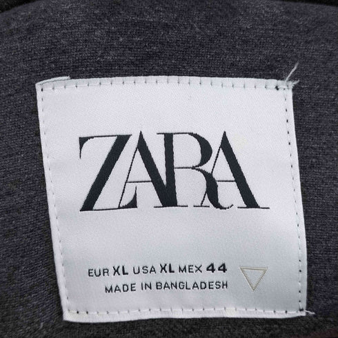 ザラ ZARA ブラックデニムジャケット メンズ US XL
