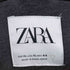 ザラ ZARA ブラックデニムジャケット メンズ US XL