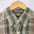 バナナリパブリック BANANA REPUBLIC OLD インド綿 チェック BDシャツ 両胸フラップ メンズ import:S