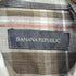 バナナリパブリック BANANA REPUBLIC OLD インド綿 チェック BDシャツ 両胸フラップ メンズ import:S