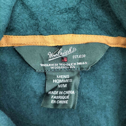 ウールリッチ WOOLRICH 90S フリース ジップアップベスト メンズ import:M