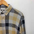 ラコステ LACOSTE REGULAR FIT ブロック チェック ボタンダウン ネル シャツ メンズ import:M