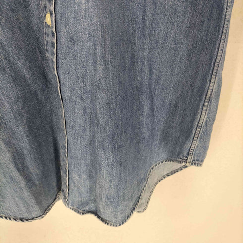 ポロバイラルフローレン Polo by RALPH LAUREN CLASSIC FIT ポニー刺繍 ボタンダウン デニムシャツ メンズ import:M