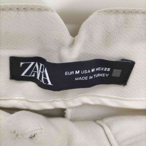 ザラ ZARA PANTS WITH A HIGH WAIST ハイウエスト パンツ レディース M
