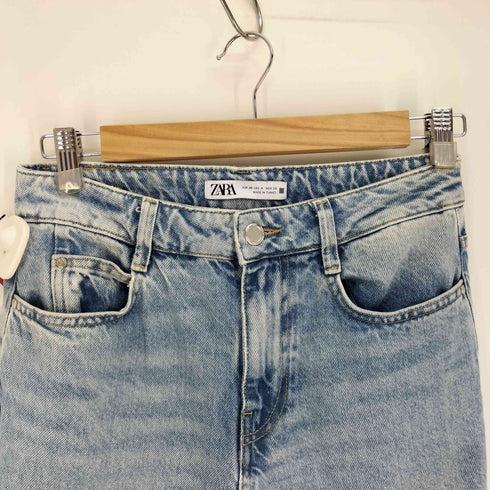 ザラ ZARA ハイライズ カットオフ デニムパンツ レディース EUR:36