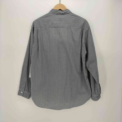 ビューティーアンドユースユナイテッドアローズ BEAUTY & YOUTH UNITED ARROWS ブルーストライプ ワイドフォルム シャツ メンズ JPN:M