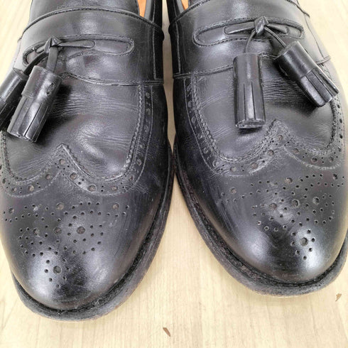 スコッチグレイン SCOTCH GRAIN ウィングチップ タッセルローファー メンズ 26 1/2