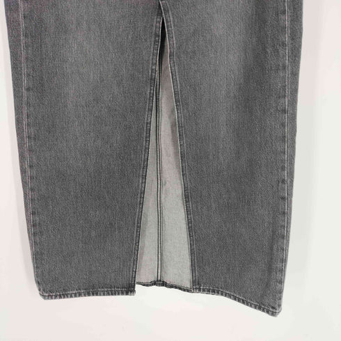 リーバイス Levis PREMIUM ADVENTURE SEEKER アドベンチャー アンクル カラム スカート ブラック デニム ロング レディース US:25