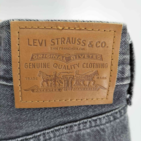 リーバイス Levis PREMIUM ADVENTURE SEEKER アドベンチャー アンクル カラム スカート ブラック デニム ロング レディース US:25