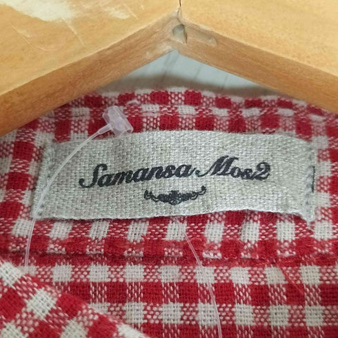 サマンサモスモス samansa Mos2 バックリボンシャツワンピース レディース JPN:S
