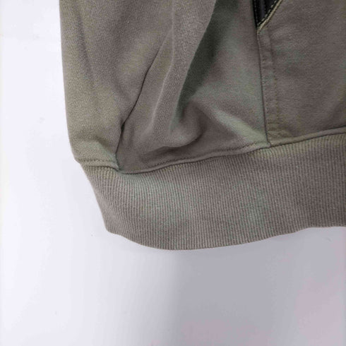 サプライヤー SUPPLIER Fleur Leather Patch Zip Hoodie メンズ JPN:XL